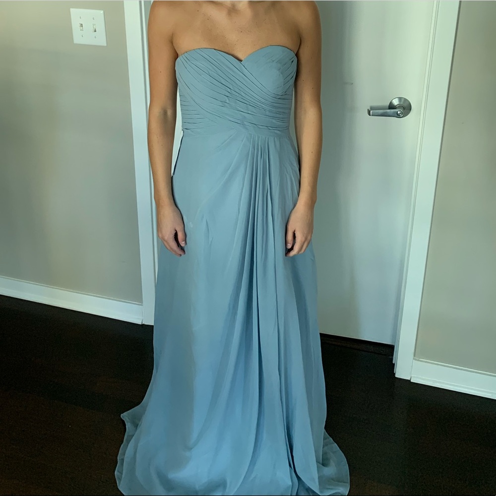 Azazie Blue Bridesmaid Dress
